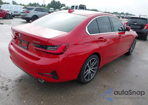 2022 BMW 330I z USA, uszkodzony, nr VIN 3MW5R1J00N8C34035